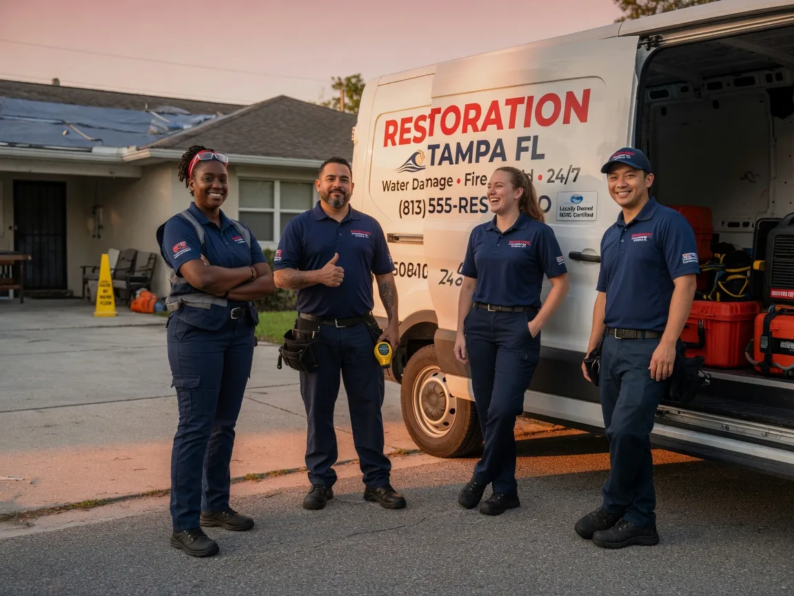 Water Damage Restoration company in Columbia Cross Roads, PA